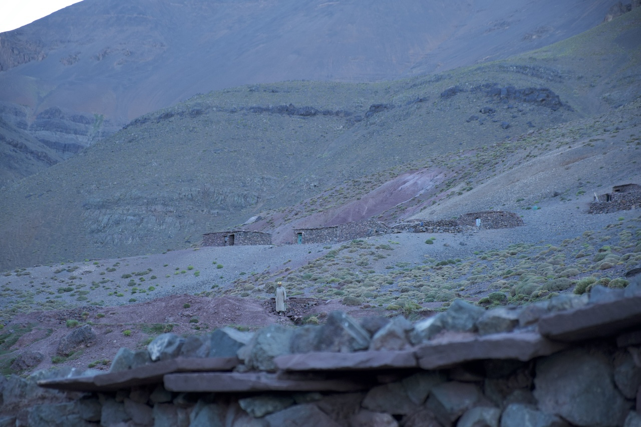 Mgoun peak and Tessaoute valley