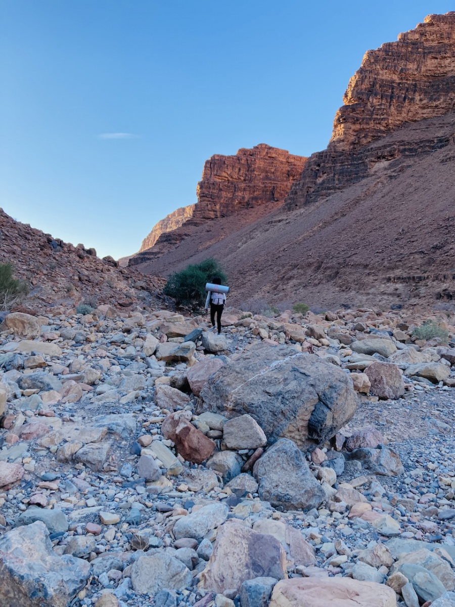 Oued Tamanart, Anti Atlas mountains